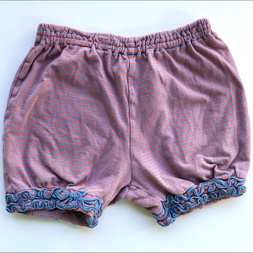KP striped ruffle bloomers 4-5T